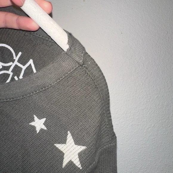 Chaser Gray Star Long Sleeve Tee - Picture 7 of 8